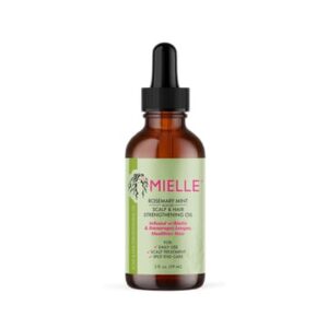 Mielle Rosemary Mint Scalp & Hair Strengthening Oil Mielle Rosemary Mint Scalp & Hair Strengthening Oil Mielle Rosemary Mint Scalp & Hair Strengthening Oil uses Mielle Rosemary Mint Scalp & Hair Strengthening Oil infused with biotin  Mielle Rosemary Mint Scalp & Hair Strengthening Oil